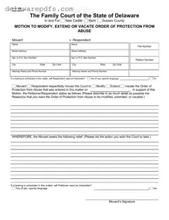 Free Delaware 456 PDF Template