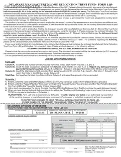 Free Delaware Lq9 PDF Template